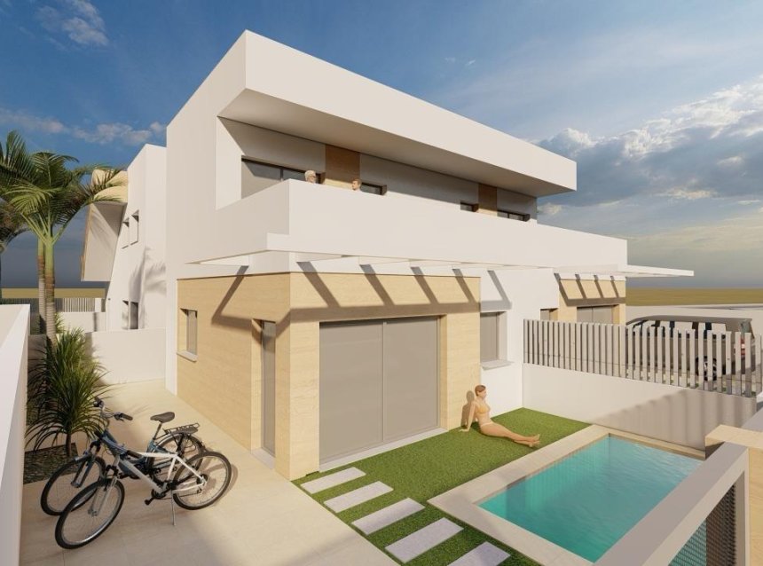 Obra nueva - Villa -
Puerto de Mazarron - Mar De Plata