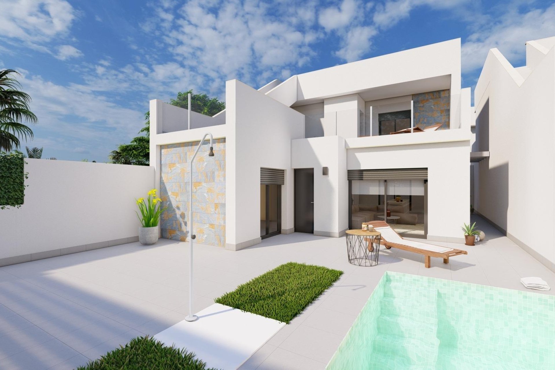 Obra nueva - Villa -
San Javier - Roda Golf