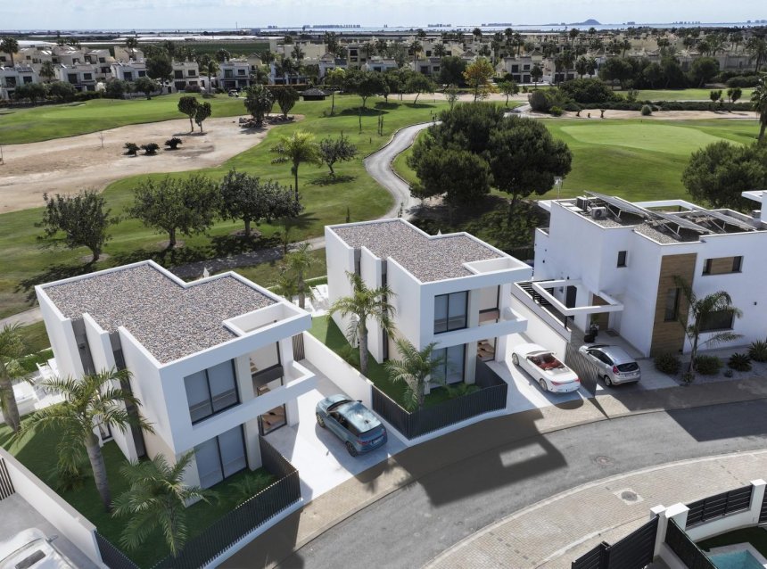 Obra nueva - Villa -
San Javier - Roda Golf