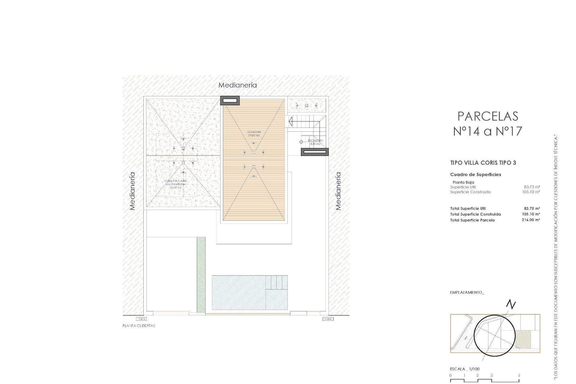 Obra nueva - Villa -
San Juan de los Terreros - San Juan De Los Terreros
