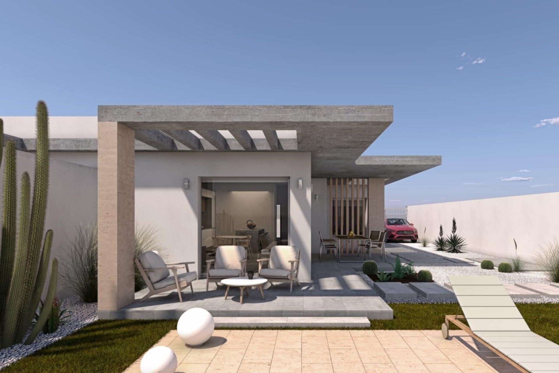 Obra nueva - Villa -
Santiago de la Ribera - San Blas