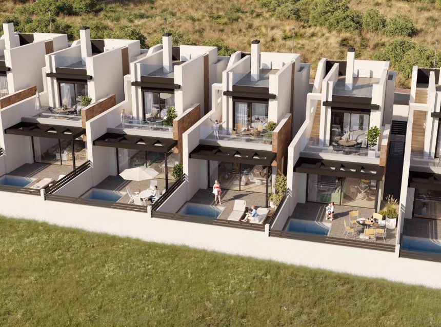 Obra nueva - Villa -
Torrevieja - Aguas Nuevas