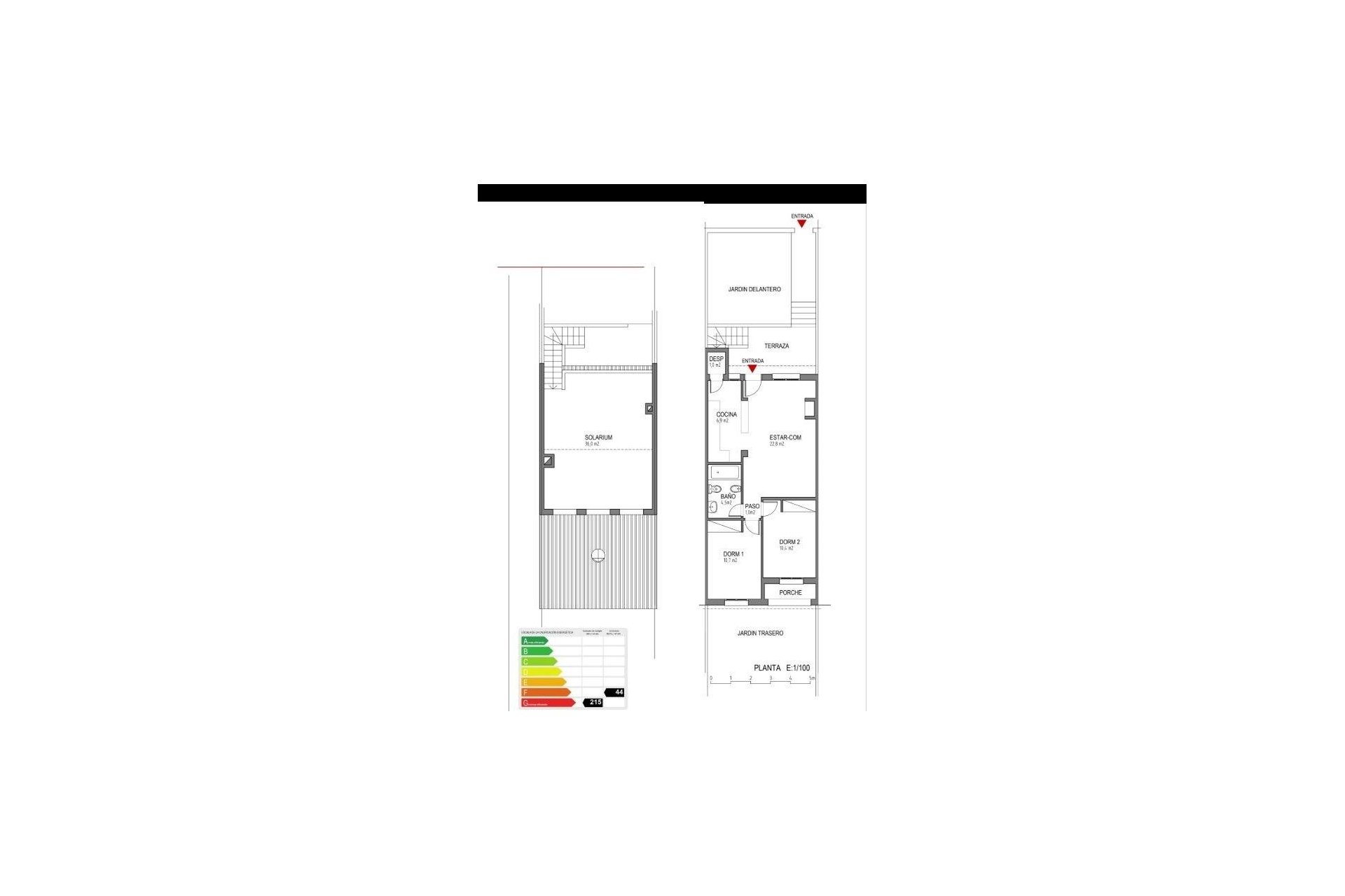 Reventa - Bungalow -
Orihuela Costa - Villamartín-las Filipinas