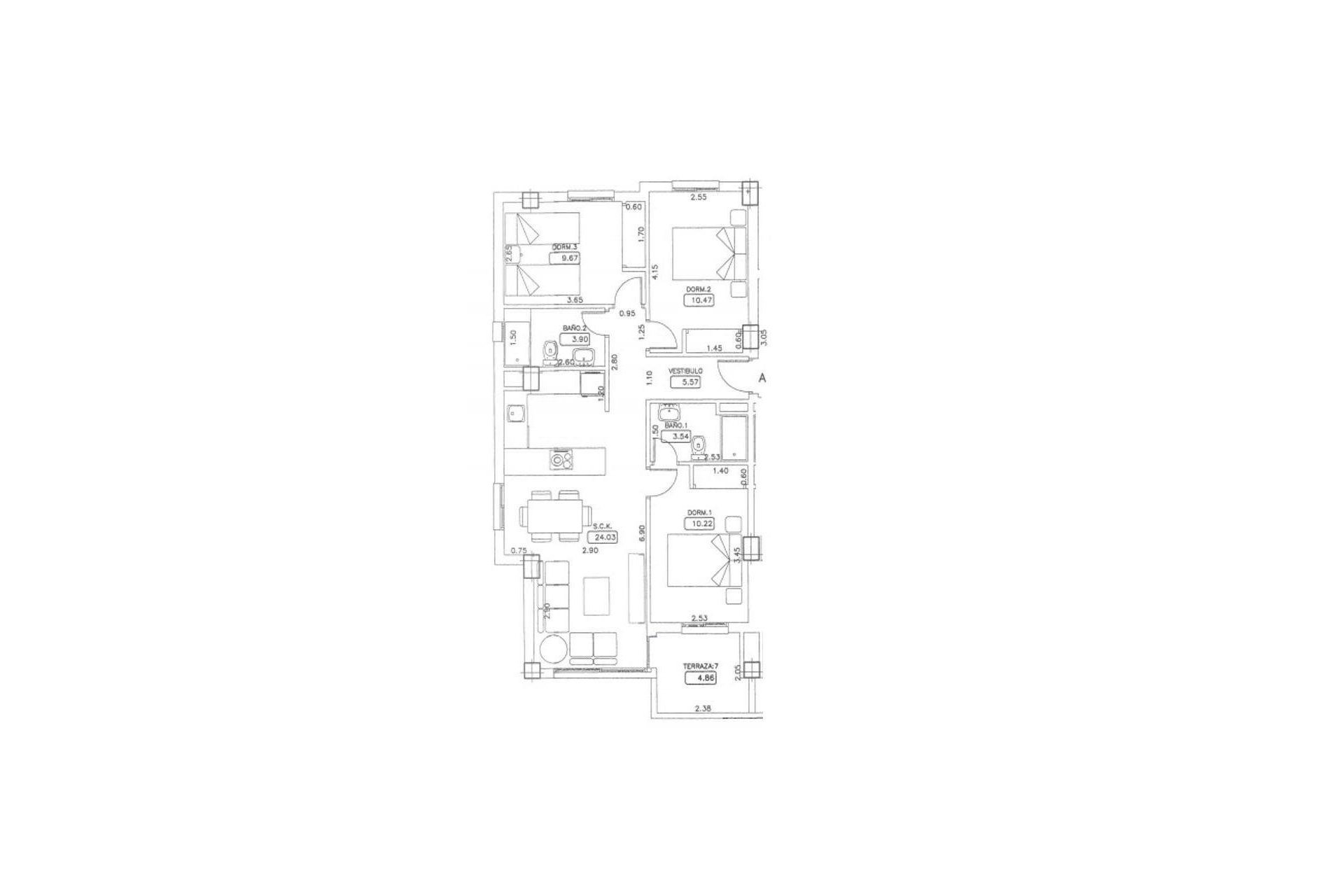 Revente - Apartment -
Orihuela Costa - Campoamor