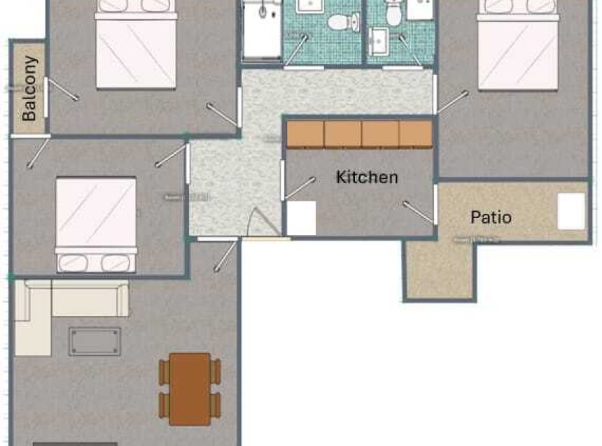 Revente - Apartment -
Torrevieja - Habaneras