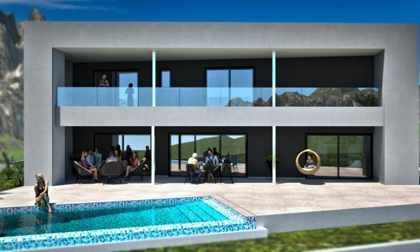 Villa - New Build - La Nucía - Panorama