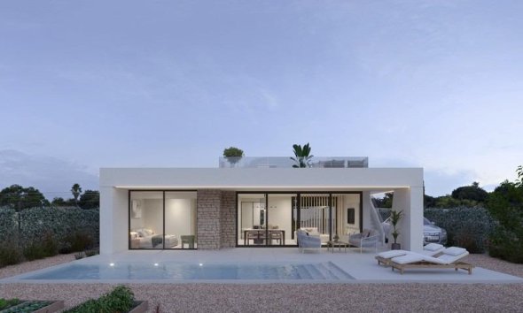Villa - Nouvelle construction -
            Fuente Álamo - NB-62436