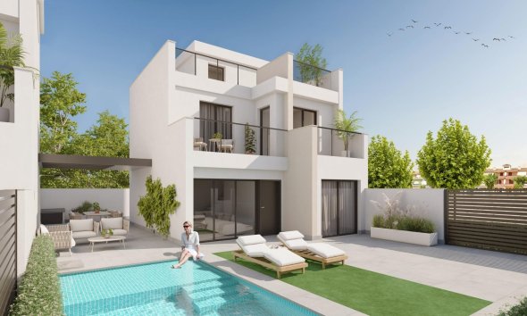 Villa - Nouvelle construction - Los Alcazares -
                Playa la Atascadera