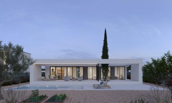 Villa - Obra nueva - Fuente Álamo - Hacienda del Alamo
