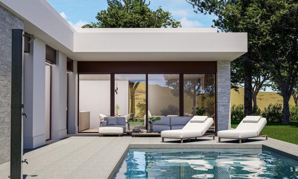 Villa - Obra nueva - Pinoso -
                Lel