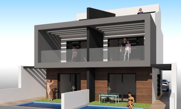 Villa - Obra nueva -
            San Javier - NB-66280