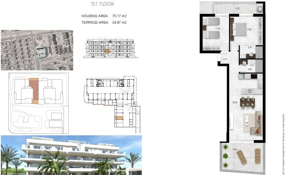 Obra nueva - Apartment -
Orihuela Costa - Lomas de Cabo Roig