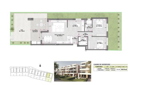 Nouvelle construction - Apartment -
Alhama De Murcia - Condado De Alhama
