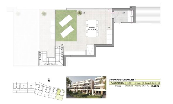 Nouvelle construction - Attique -
Alhama De Murcia - Condado De Alhama