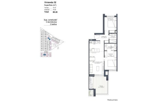 Nouvelle construction - Apartment -
Los Alcazares - Serena Golf