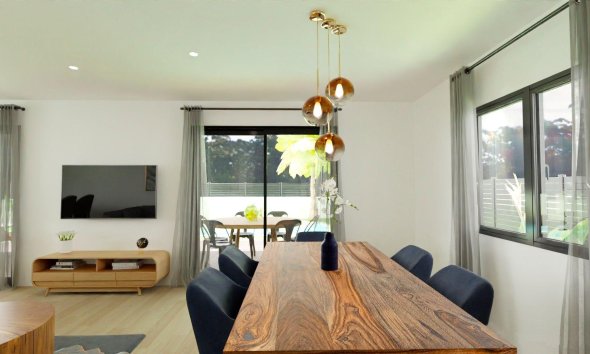 Obra nueva - Villa -
Hondón de las Nieves - Urbaniz La Montañosa