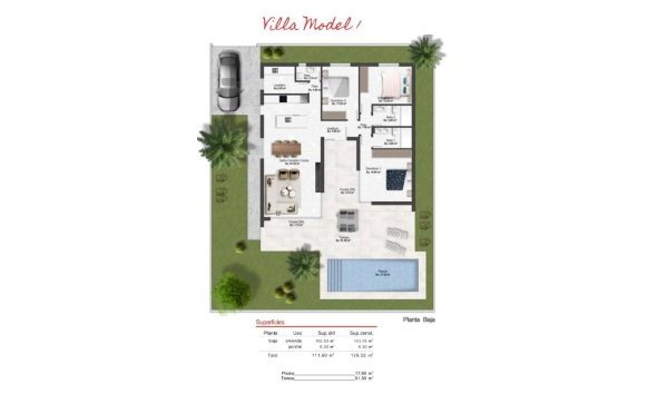 Obra nueva - Villa -
Banos y Mendigo - Altaona Golf