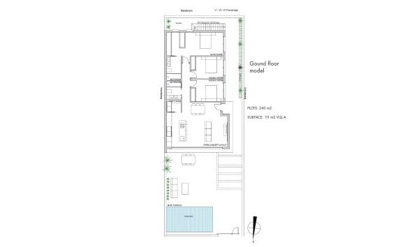 Obra nueva - Villa -
Los Alcazares - Serena Golf
