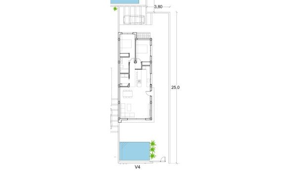 Obra nueva - Villa -
Los Alcazares - Serena Golf