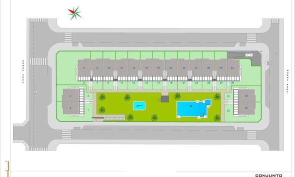 Nouvelle construction - Bungalow -
Pilar de la Horadada - pueblo