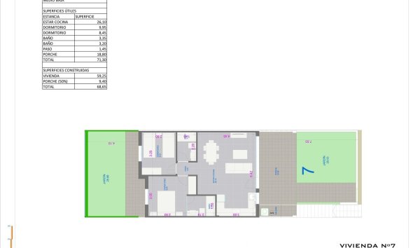 Obra nueva - Bungalow -
Pilar de la Horadada - pueblo