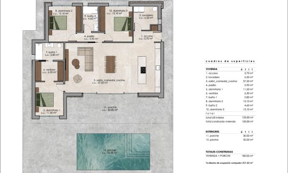 Nouvelle construction - Villa -
Pinoso - Lel