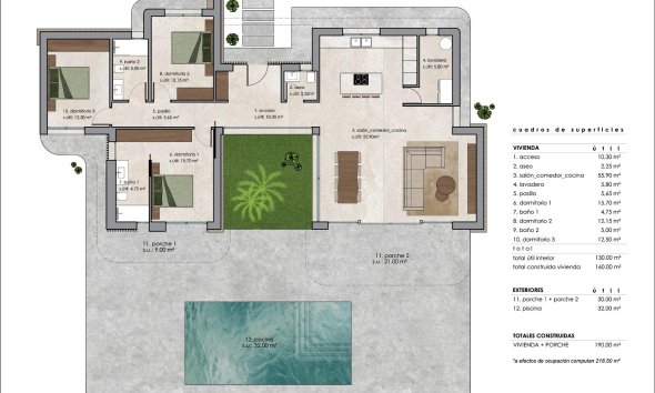 Nouvelle construction - Villa -
Pinoso - Lel