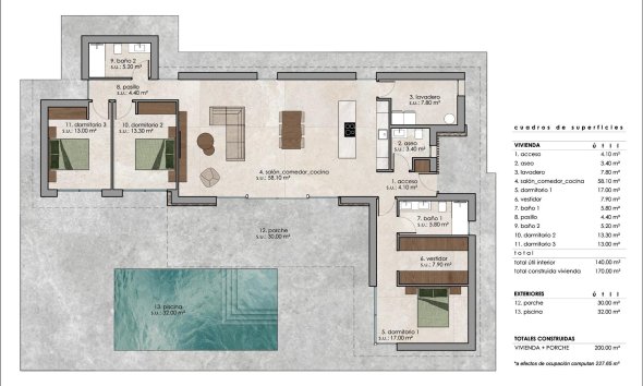 Nouvelle construction - Villa -
Pinoso - Lel