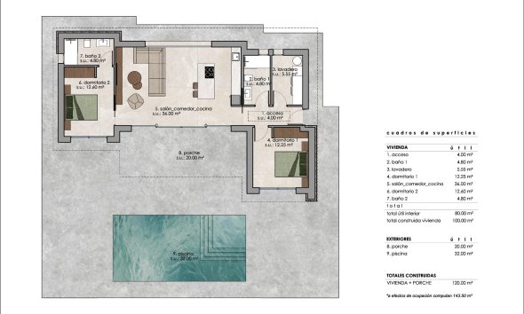 Nouvelle construction - Villa -
Pinoso - Lel