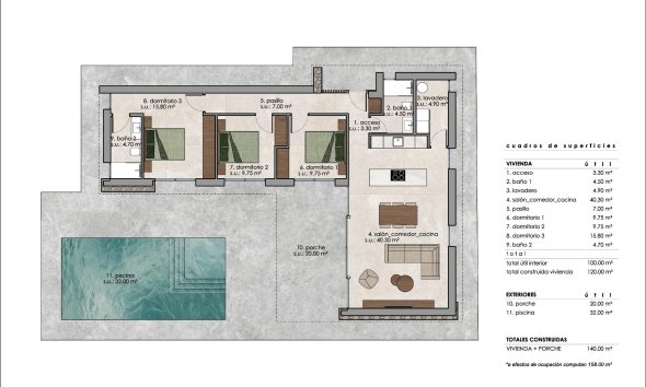 Nouvelle construction - Villa -
Pinoso - Lel