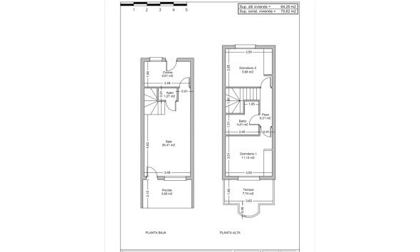 Revente - Town House -
Rojales - Inland