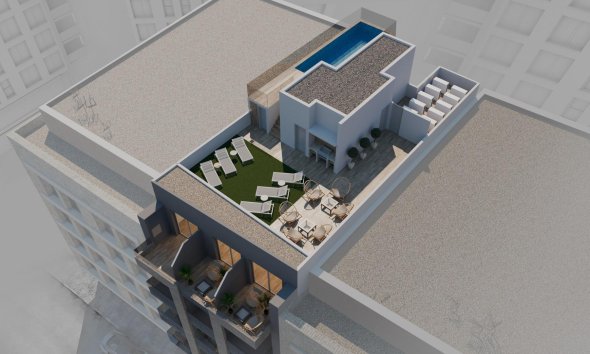 Nouvelle construction - Attique -
Torrevieja - Playa de los Locos