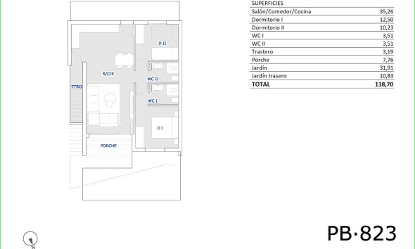 Nouvelle construction - Bungalow -
San Miguel de Salinas - Pueblo