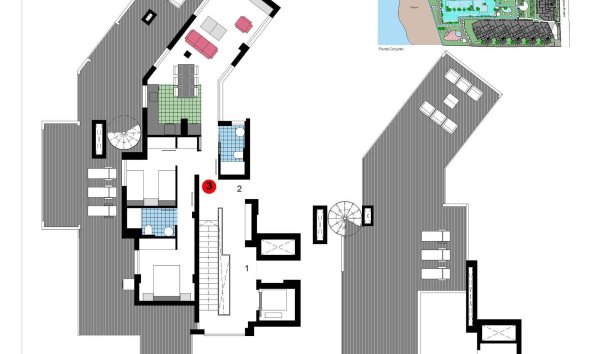 Nouvelle construction - Attique -
Denia - L´Estanyó (Marinas)