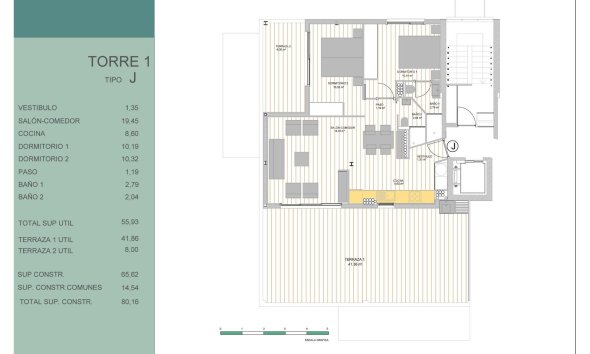 Nouvelle construction - Attique -
Guardamar del Segura - Avda del Puerto