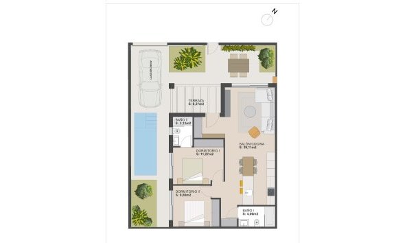 Nouvelle construction - Quad House -
Torre Pacheco - El Alba