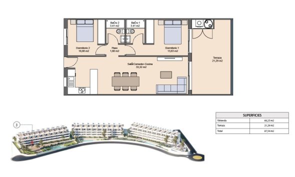 Nouvelle construction - Apartment -
Finestrat - Balcón De Finestrat