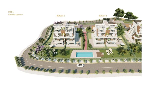 Nouvelle construction - Apartment -
Fuente Álamo - Hacienda del Alamo