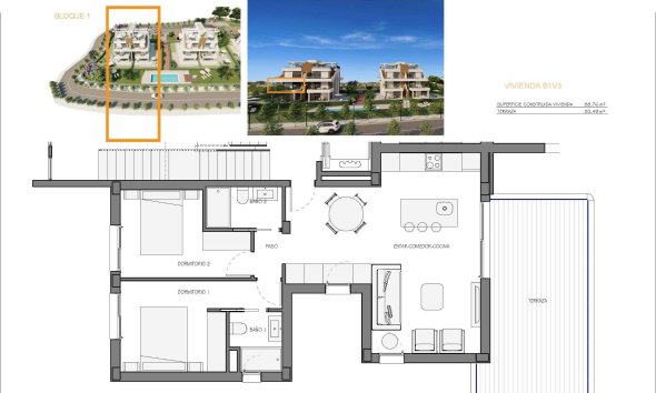 Nouvelle construction - Apartment -
Fuente Álamo - Hacienda del Alamo