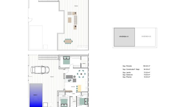 Nouvelle construction - Quad House -
Torre Pacheco - pueblo