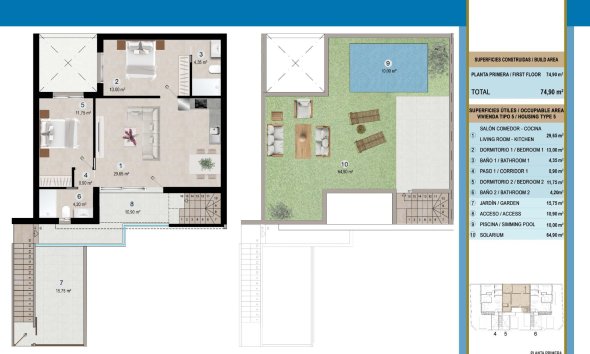 Nouvelle construction - Bungalow -
San Pedro del Pinatar - Lo Pagan