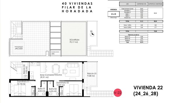 Nouvelle construction - Bungalow -
Pilar de la Horadada - pueblo