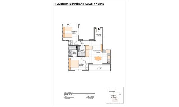 Nouvelle construction - Attique -
San Pedro del Pinatar - Lo Pagan