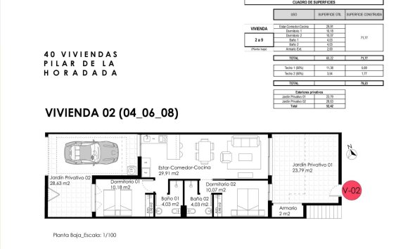 Nouvelle construction - Bungalow -
Pilar de la Horadada - pueblo