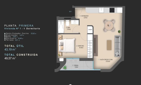 Nouvelle construction - Apartment -
Torrevieja - Centro