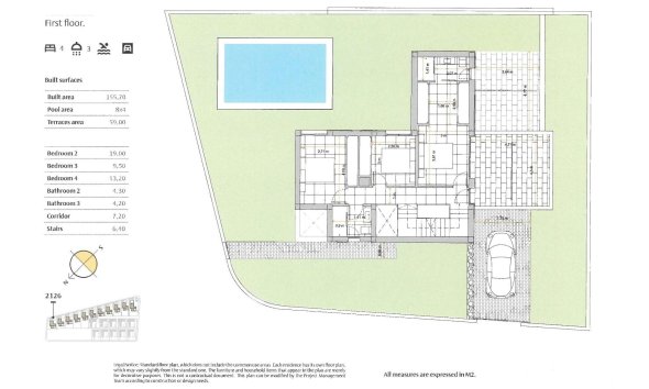Nouvelle construction - Villa -
Algorfa - La Finca Golf