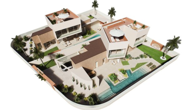 Obra nueva - Villa -
Orihuela Costa - Dehesa de campoamor