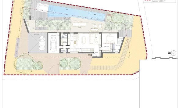 Obra nueva - Villa -
Orihuela Costa - Dehesa de campoamor