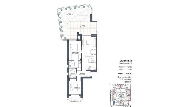 New Build - Bungalow -
Ciudad Quesada - Lo Marabú