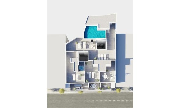 New Build - Penthouse -
Torrevieja - Centro